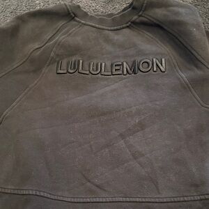 lululemon athletica Black Sweatshirt